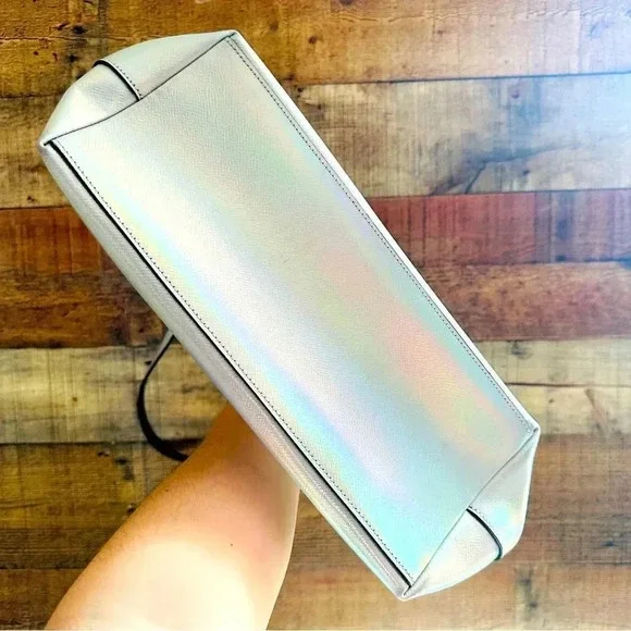 Coach Limited Edition Holographic Iridescent City Zip Tote - Picture 11 of 16